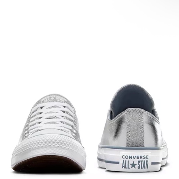 Converse Women's Chuck Taylor All Star Ox Sparkle Sneakers NWOT - Picture 8 of 8